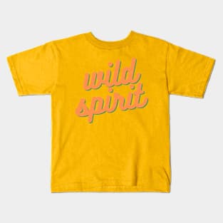 wild spirit Kids T-Shirt